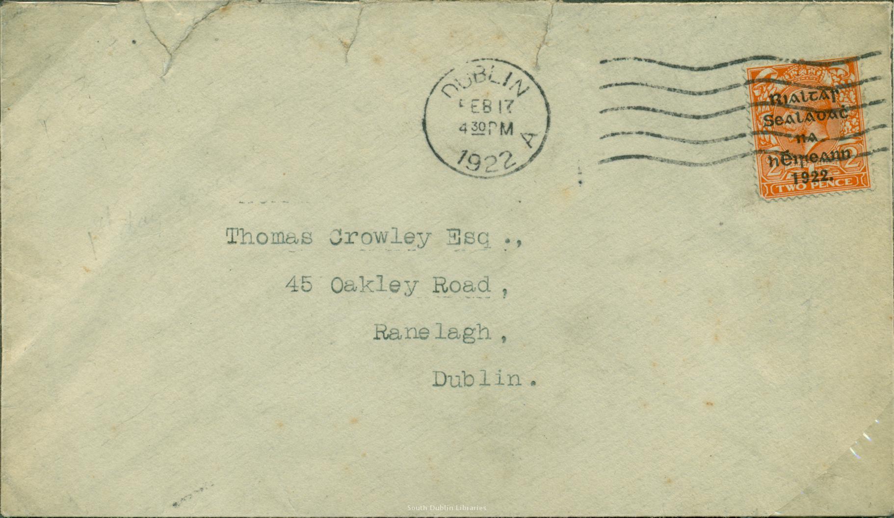 Postmark date